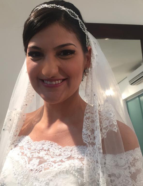 Dia da Noiva Juliana Bracali no JJ Cabeleireiros