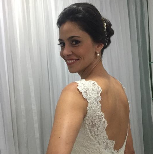 Dia da Noiva Daniela Rosa no JJ Cabeleireiros