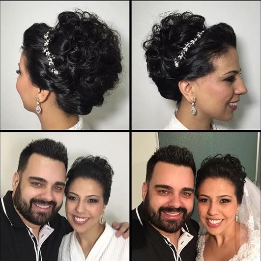 Dia da Noiva Débora Grande no JJ Cabeleireiros