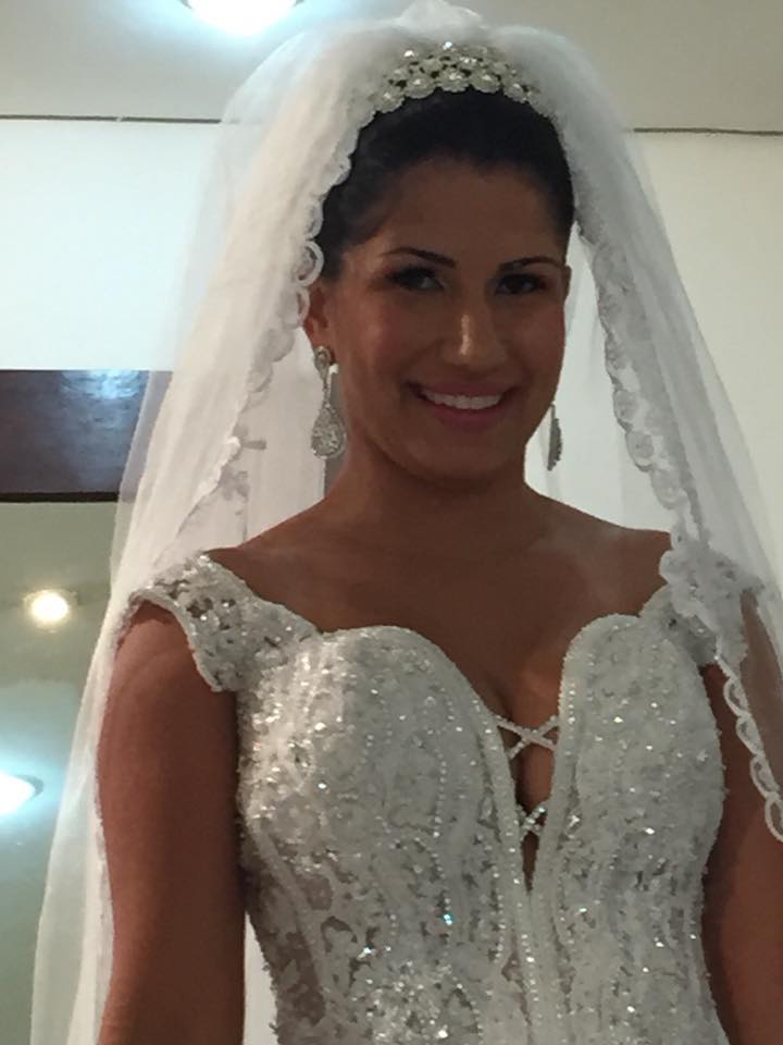 Dia da Noiva de Jussara Oliveira no JJ Cabeleireiros