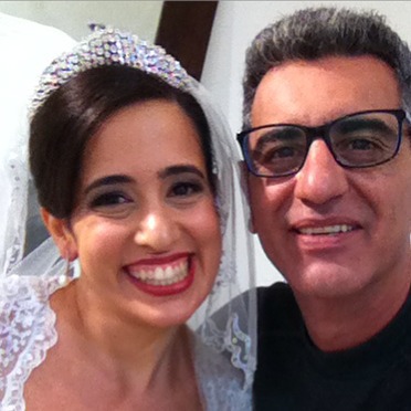 Dia da Noiva Rosane Cureio no JJ Cabeleireiros