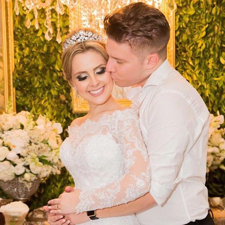 Dia da Noiva Bárbara Botocci no JJ Cabeleireiros