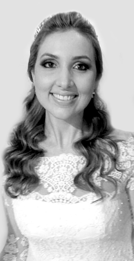 Dia da Noiva Beatriz Buzzini Moura no JJ Cabeleireiros
