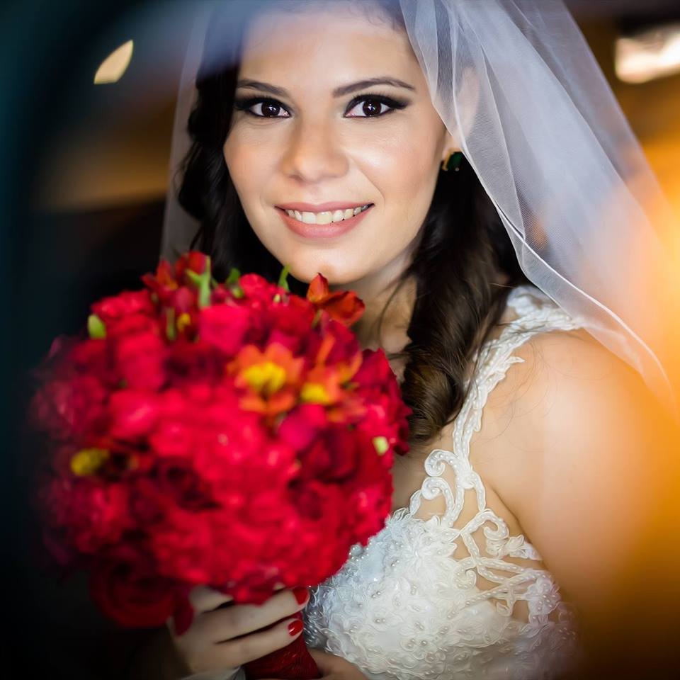 Dia da Noiva Clelia Reis Moreno no JJ Cabeleireiros