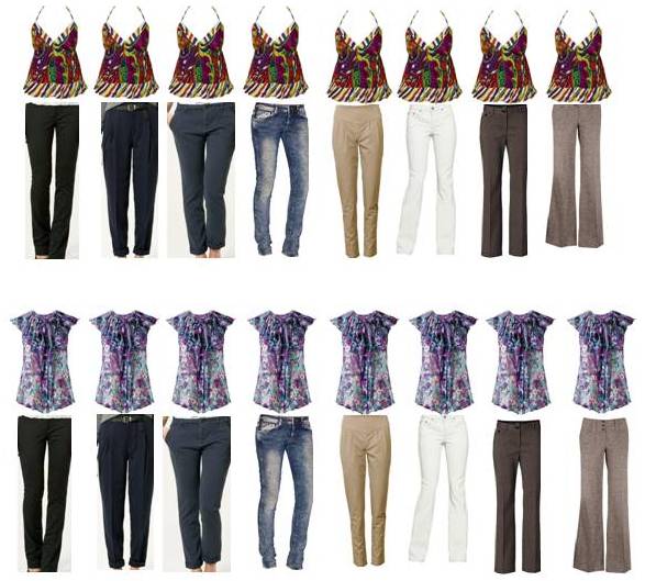 roupas combincao cores roupas combinacao cores 3 Combinando as cores