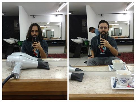 Felipe Peroni doacao cabelo Rapunzel Solidaria JJ Cabeleireiros