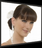 Penteado maquiagem noiva cabelo curto