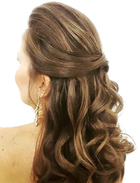 dia da madrinha JJ Cabeleireiros - penteado e maquiagem