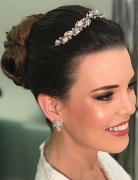 dia da noiva JJ Cabeleireiros - penteado e maquiagem