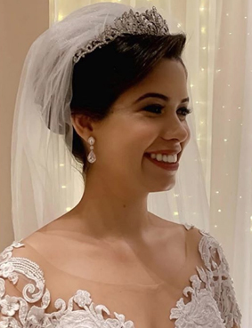 dia da noiva JJ Cabeleireiros - penteado e maquiagem