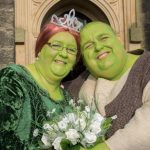 Shrek e Fiona se casam na luta contra o cancer