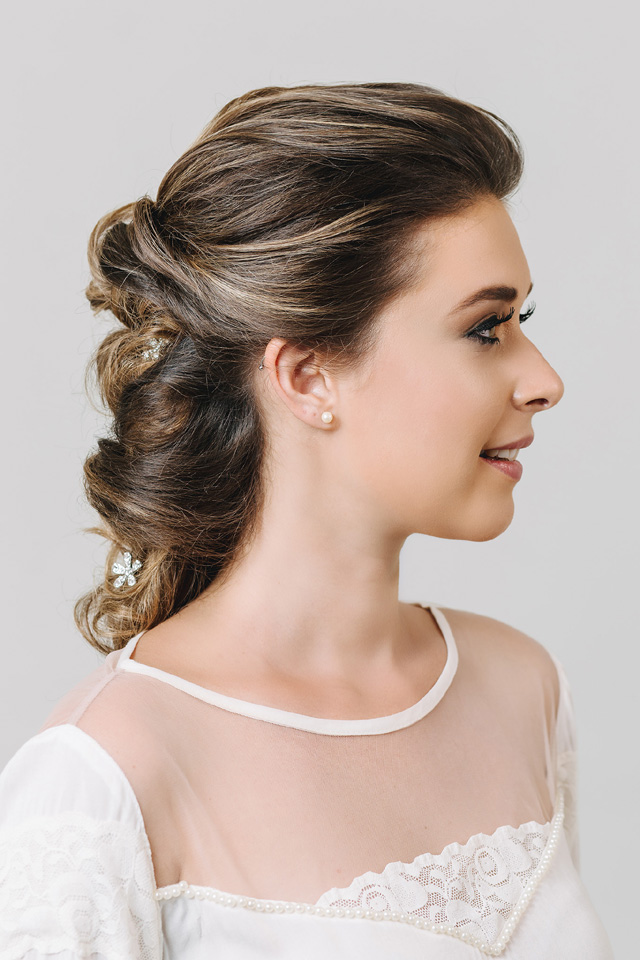 Ensaio de penteado e maquiagem de noivas e madrinhas
