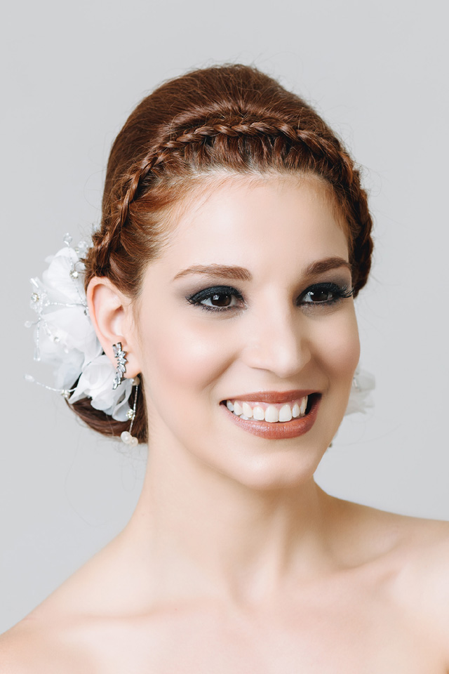 Ensaio de penteado e maquiagem de noivas e madrinhas