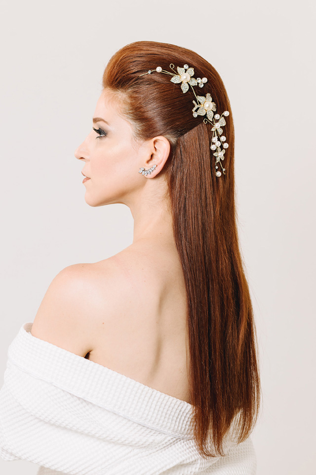 Ensaio de penteado e maquiagem de noivas e madrinhas