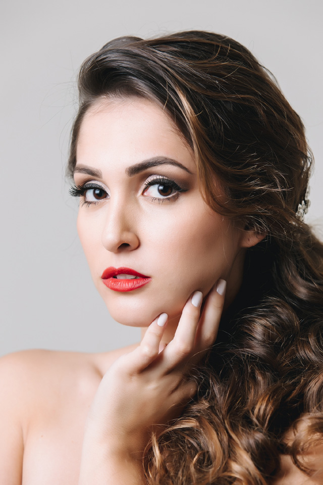 Ensaio de penteado e maquiagem de noivas e madrinhas